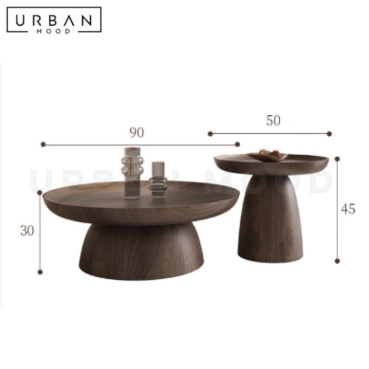 BANDA Modern Round Coffee Table