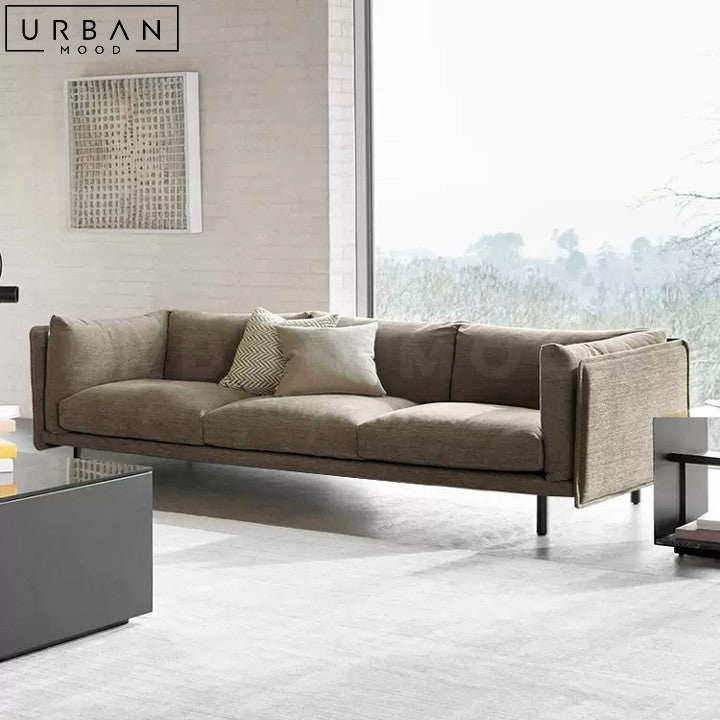 BARAZ Modern Fabric Sofa