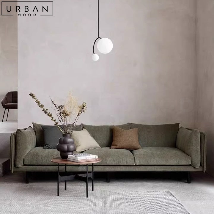 BARAZ Modern Fabric Sofa