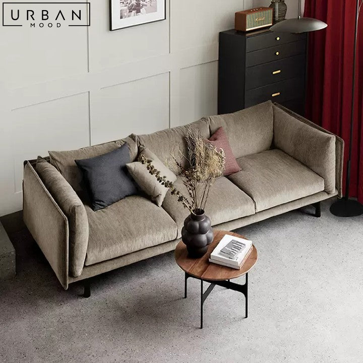 BARAZ Modern Fabric Sofa