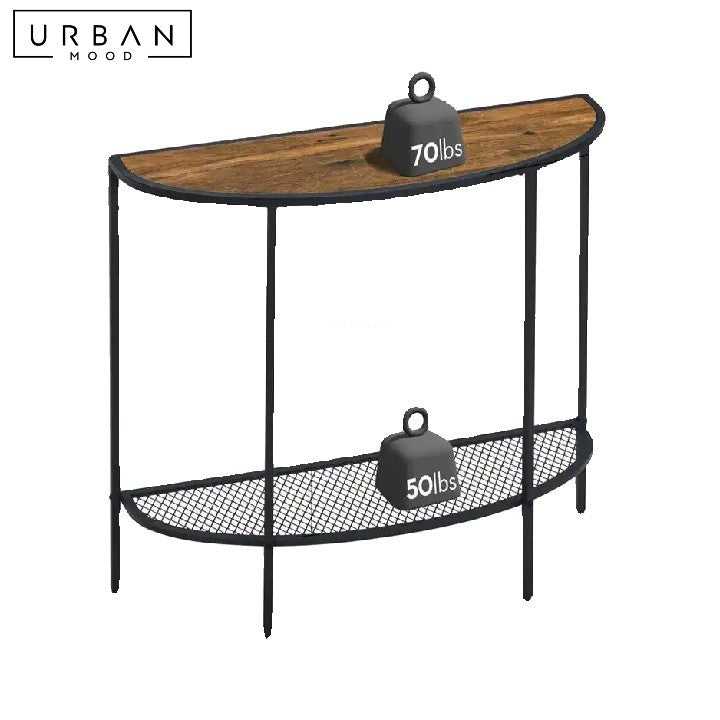 BARBIR Farmhouse Solid Wood Console Table