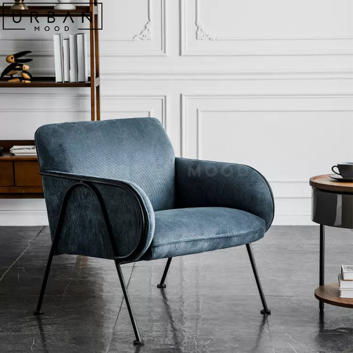 BARE Modern Velvet Leisure Chair