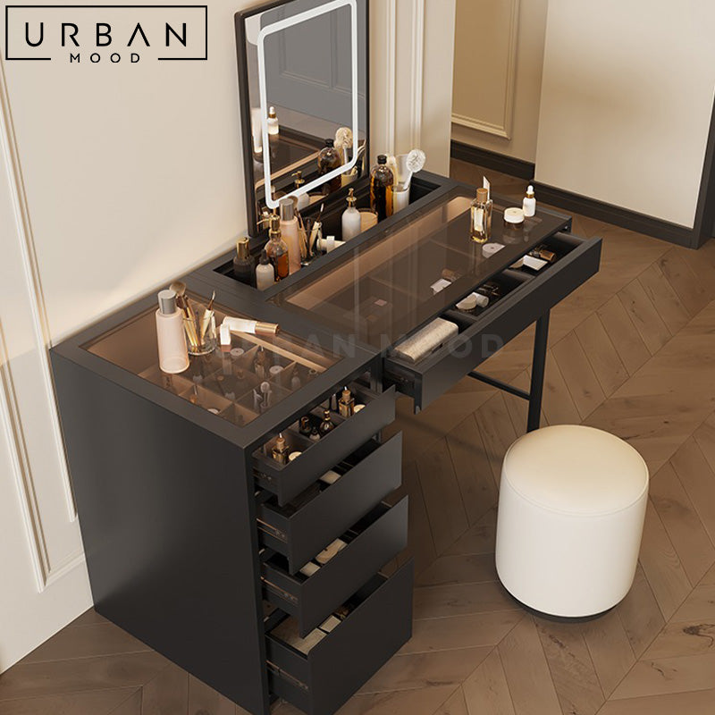 BARI Modern Vanity Table Set