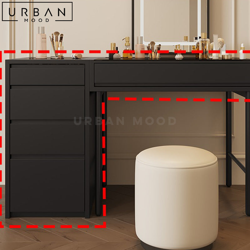 BARI Modern Vanity Table Set