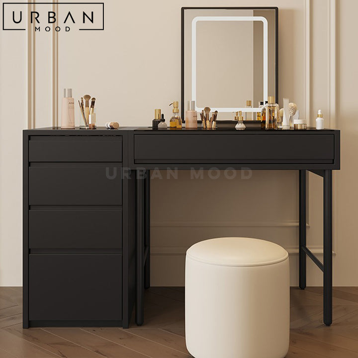 BARI Modern Vanity Table Set