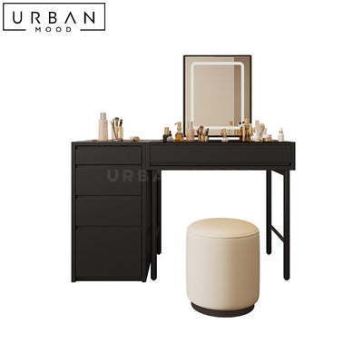 BARI Modern Vanity Table Set