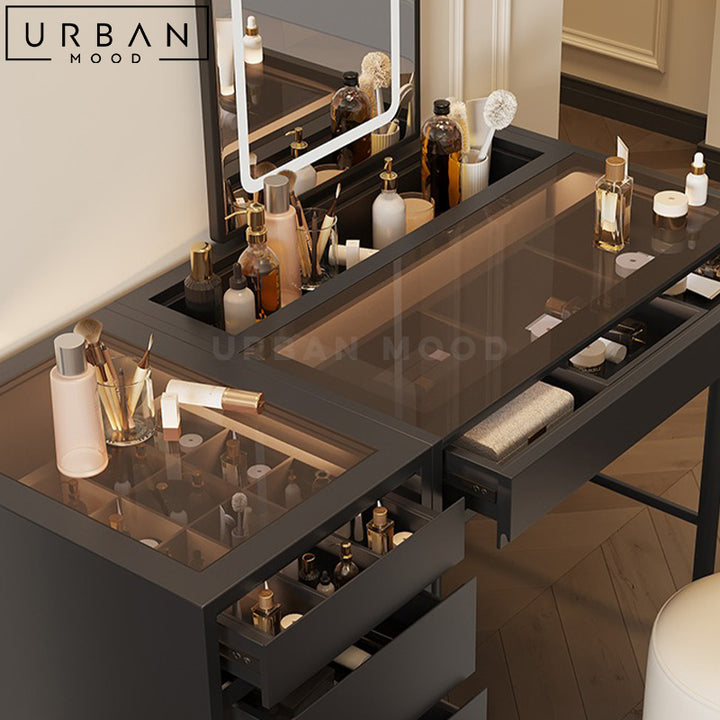 BARI Modern Vanity Table Set