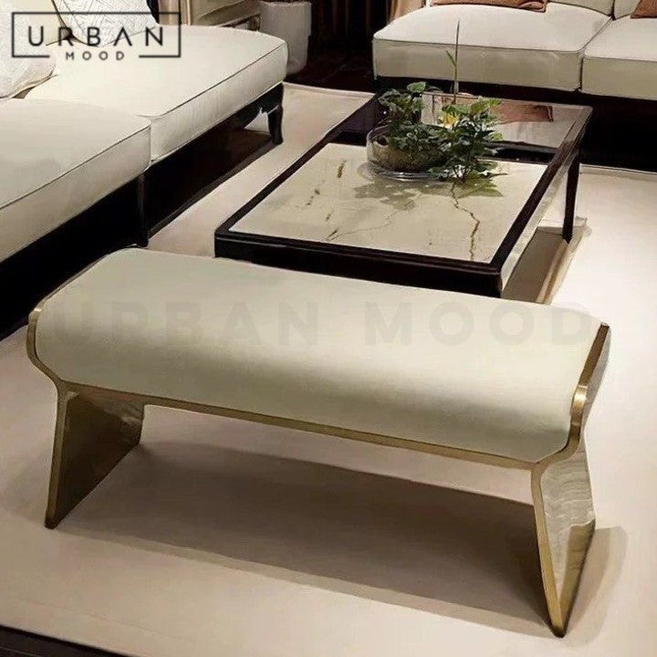 BARRERA Modern Fabric Bench