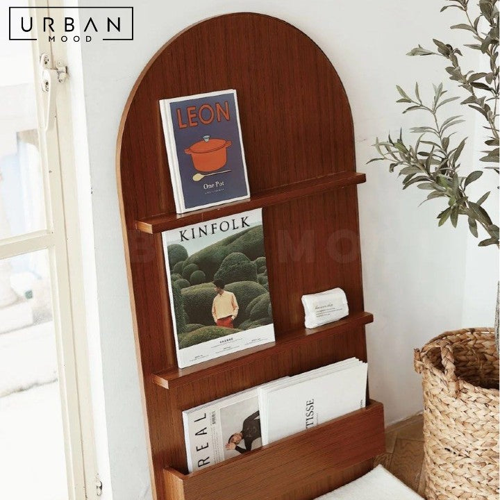 BARREN Modern Solid Wood Bookshelf