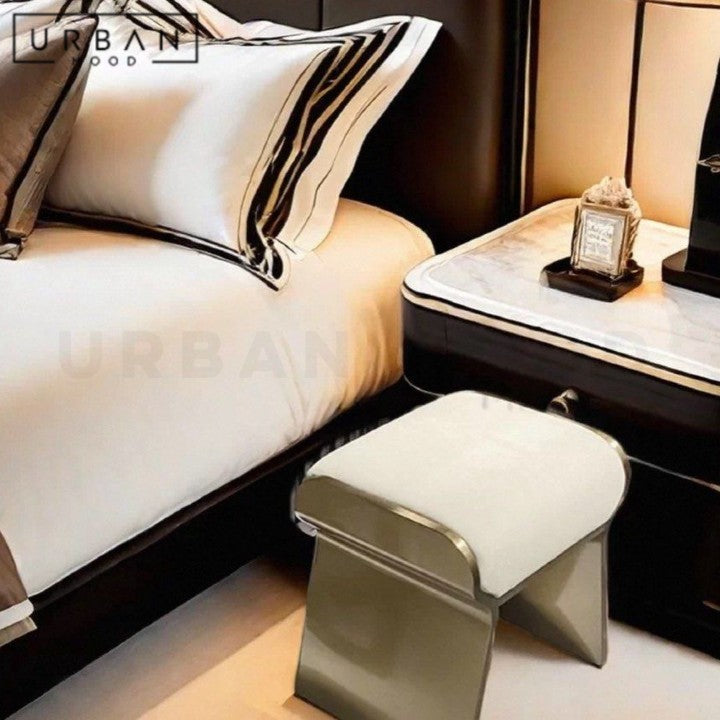 BARRERA Modern Fabric Bench