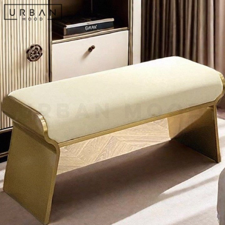 BARRERA Modern Fabric Bench