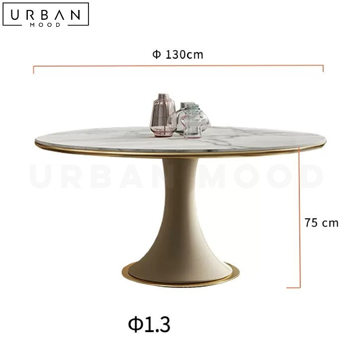 BARROS Modern Sintered Stone Dining Table