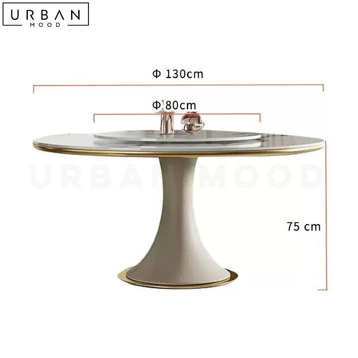 BARROS Modern Sintered Stone Dining Table