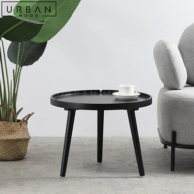 BARTE Modern Round Side Table