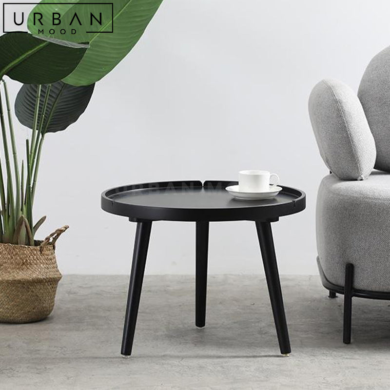 BARTE Modern Round Side Table