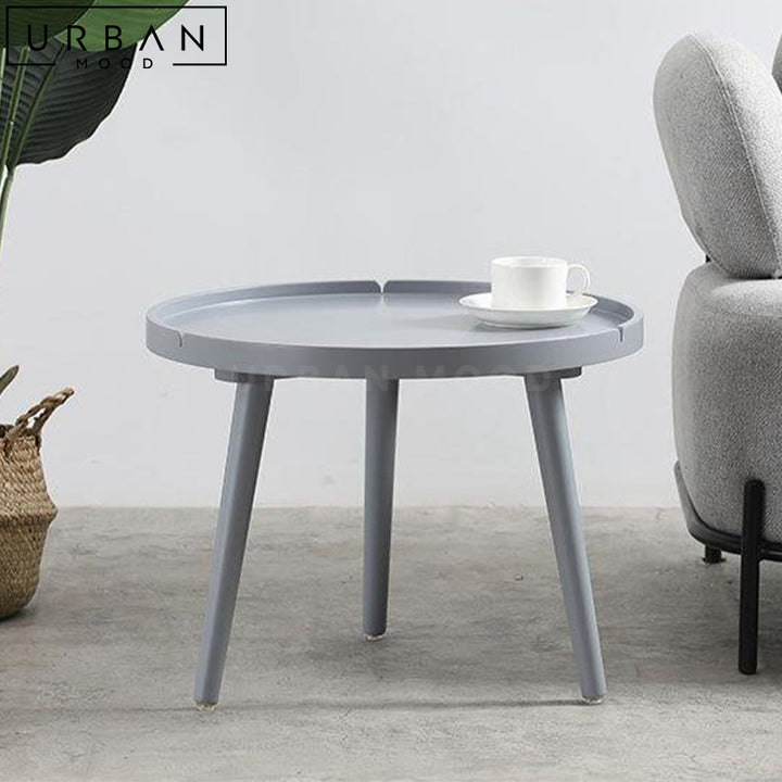 BARTE Modern Round Side Table