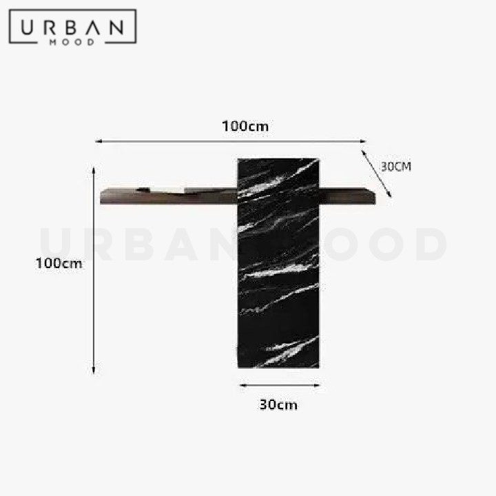 BARTHA Modern Marble Console Table