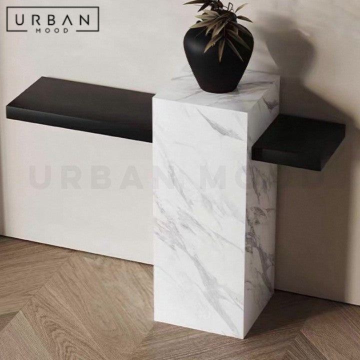 BARTHA Modern Marble Console Table