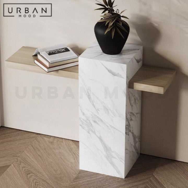 BARTHA Modern Marble Console Table