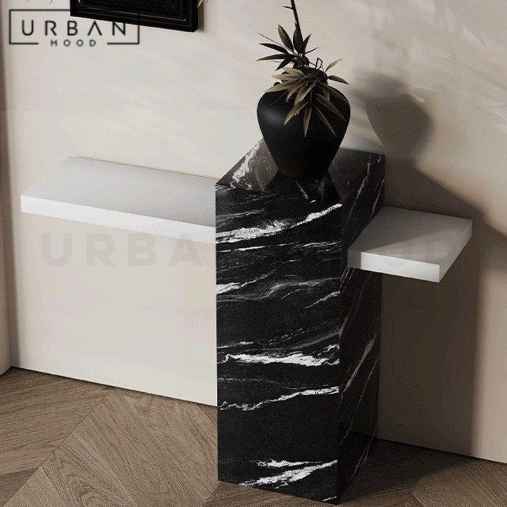 BARTHA Modern Marble Console Table