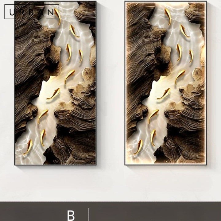 BASSEN Modern LED Oil Painting