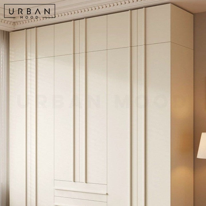 BASMA Modern Solid Wood Wardrobe