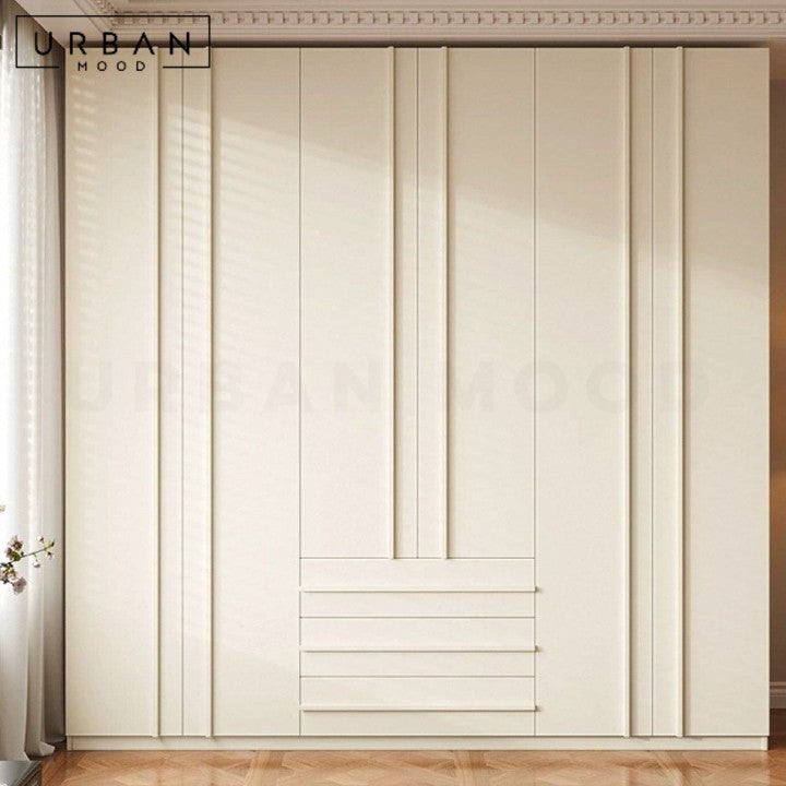 BASMA Modern Solid Wood Wardrobe