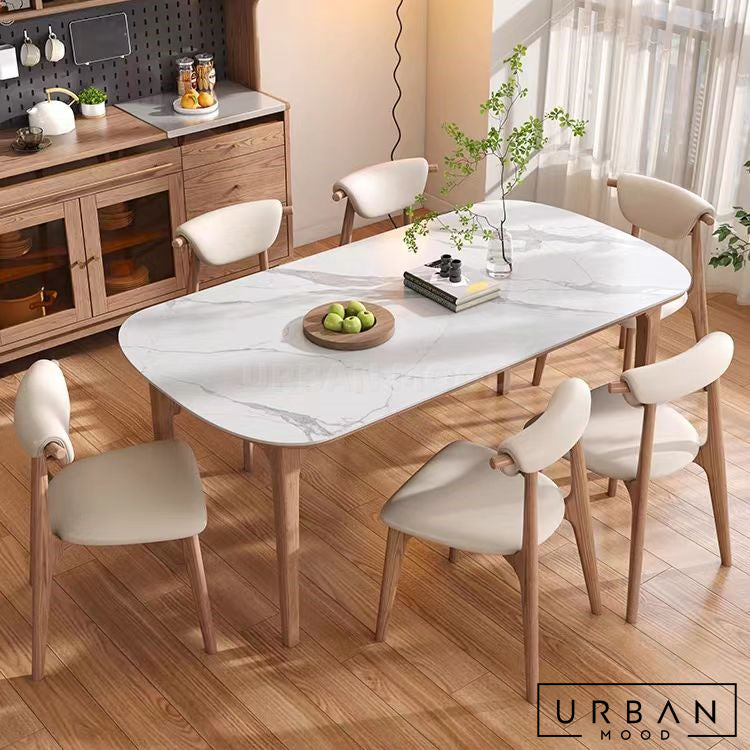 BASQUE Modern Sintered Stone Dining Table – Urban Mood