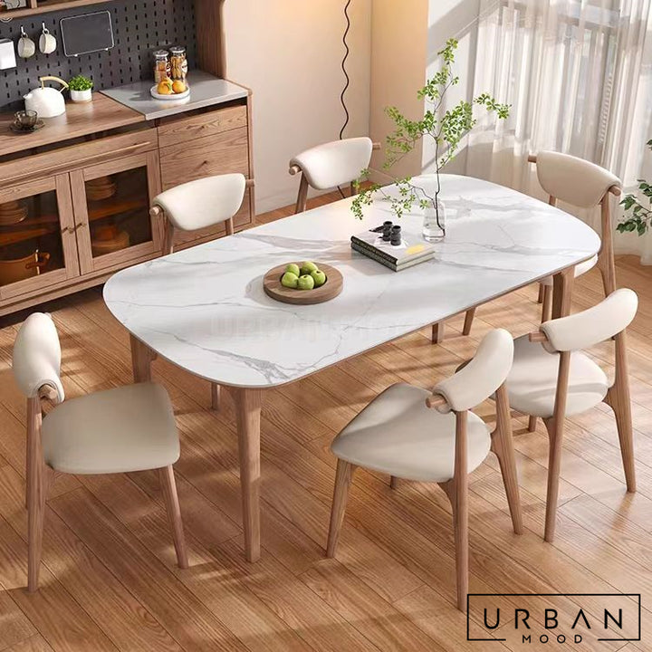 BASQUE Modern Sintered Stone Dining Table