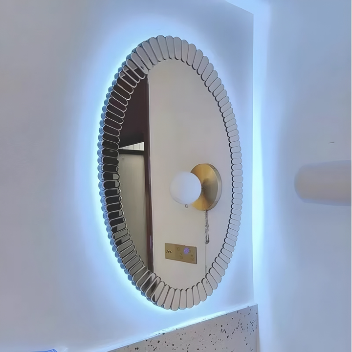 BASTER Modern Oval Wall Mirror - Urban Mood Singapore