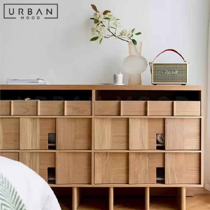 BAUER Modern Solid Wood Sideboard