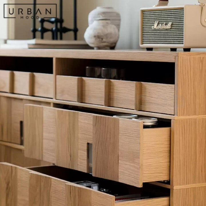 BAUER Modern Solid Wood Sideboard