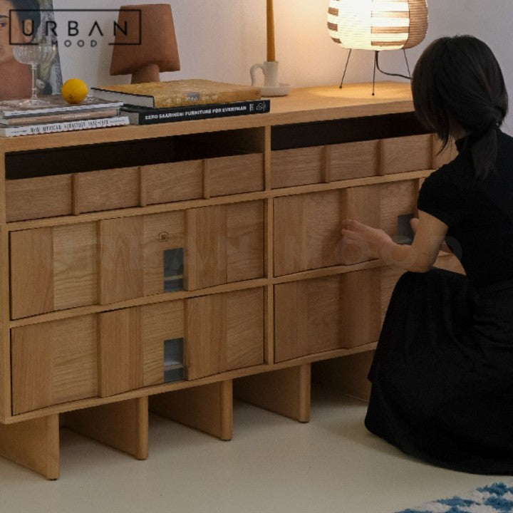 BAUER Modern Solid Wood Sideboard