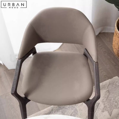 YENNY Modern Leather Dining Chair