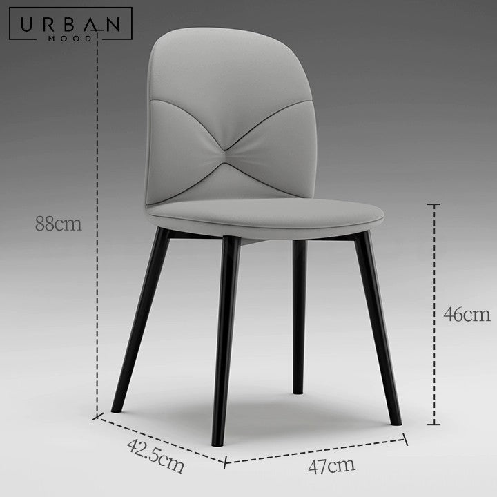 BEDARD Modern Leather Dining Chair