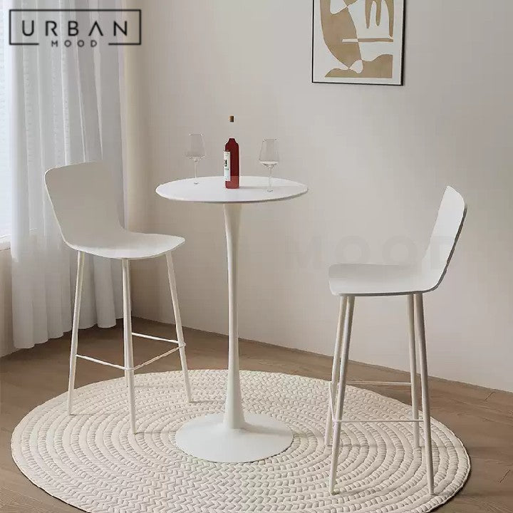 BEECK Modern Round Bar Table