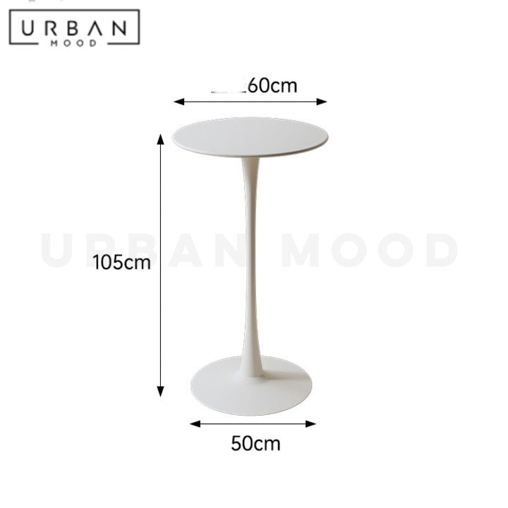 BEECK Modern Round Bar Table