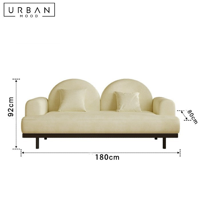 BEGLEY Modern Fabric Sofa