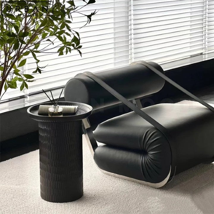 BEHRENS Modern Leather Leisure Chair