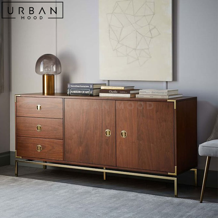 BENIOFF Oriental Solid Wood Sideboard