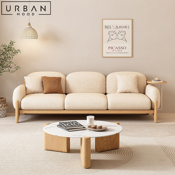 BENMIN Japandi Boucle Sofa