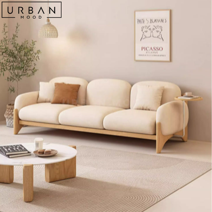 BENMIN Japandi Boucle Sofa