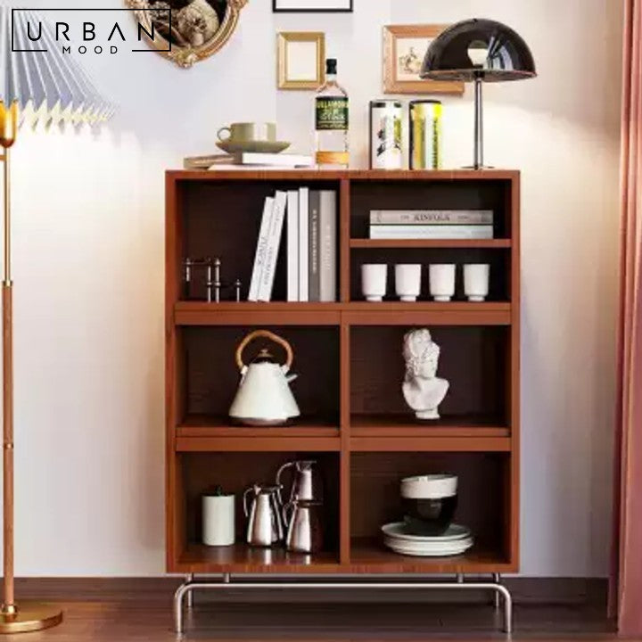 BENOIT Wabi Sabi Solid Wood Side Cabinet