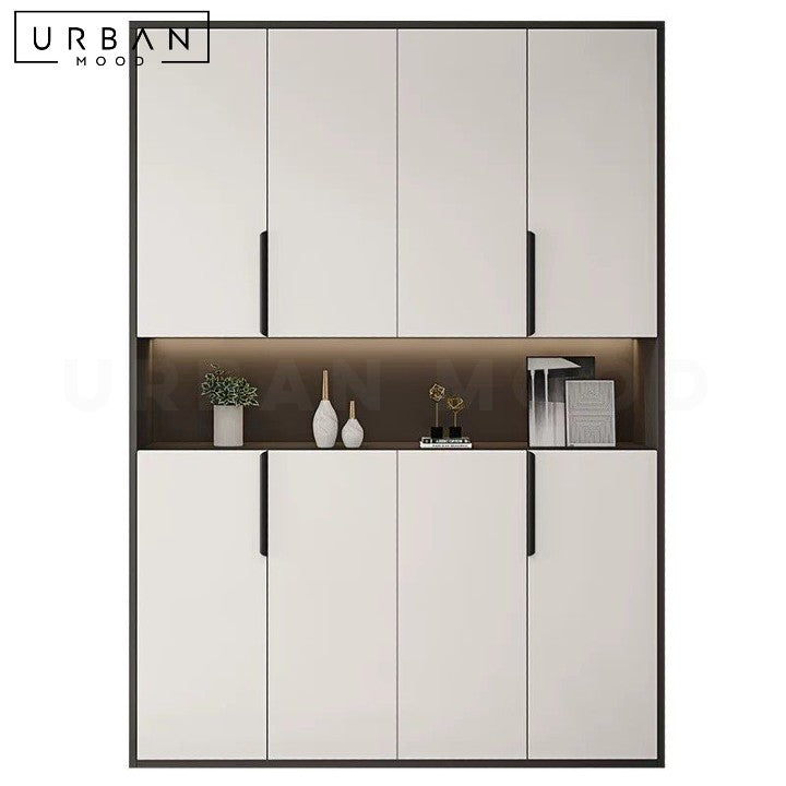 BERAN Modern Full Length Shoe Cabinet