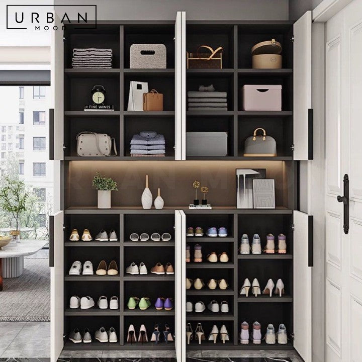 BERAN Modern Full Length Shoe Cabinet