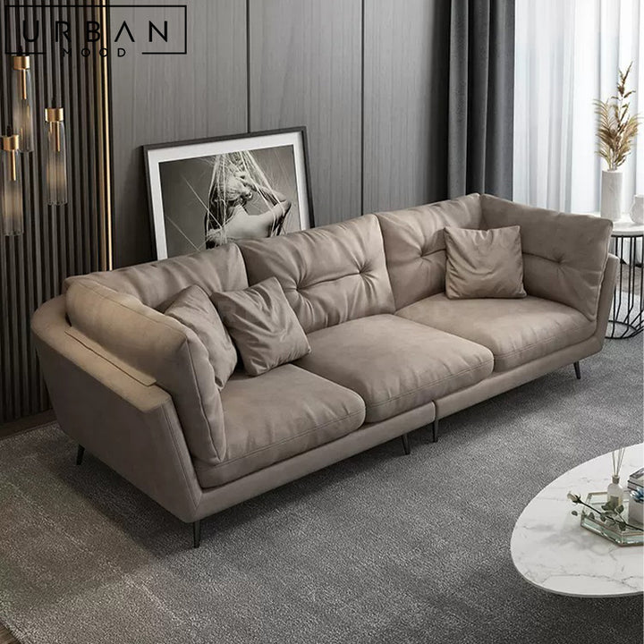 BERG Modern Leathaire Sofa