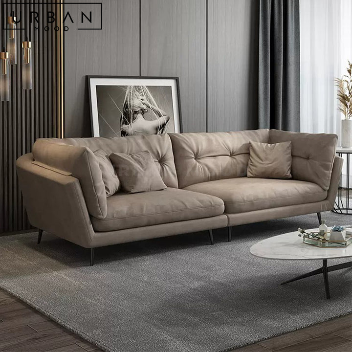 BERG Modern Leathaire Sofa