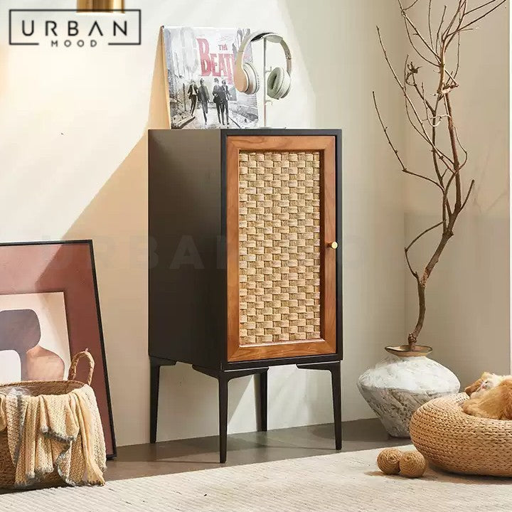 BERNABE Vintage Rattan Sideboard