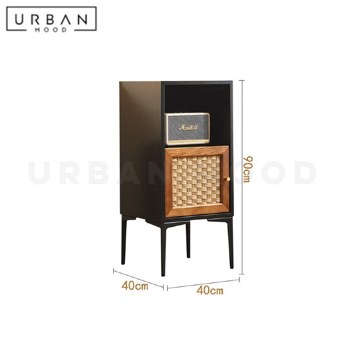 BERNABE Vintage Rattan Sideboard