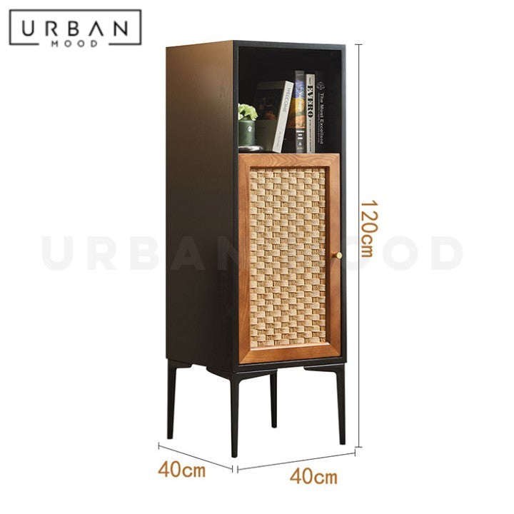 BERNABE Vintage Rattan Sideboard